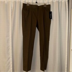 Mocha Brown Comfort Waistband Women's Trousers